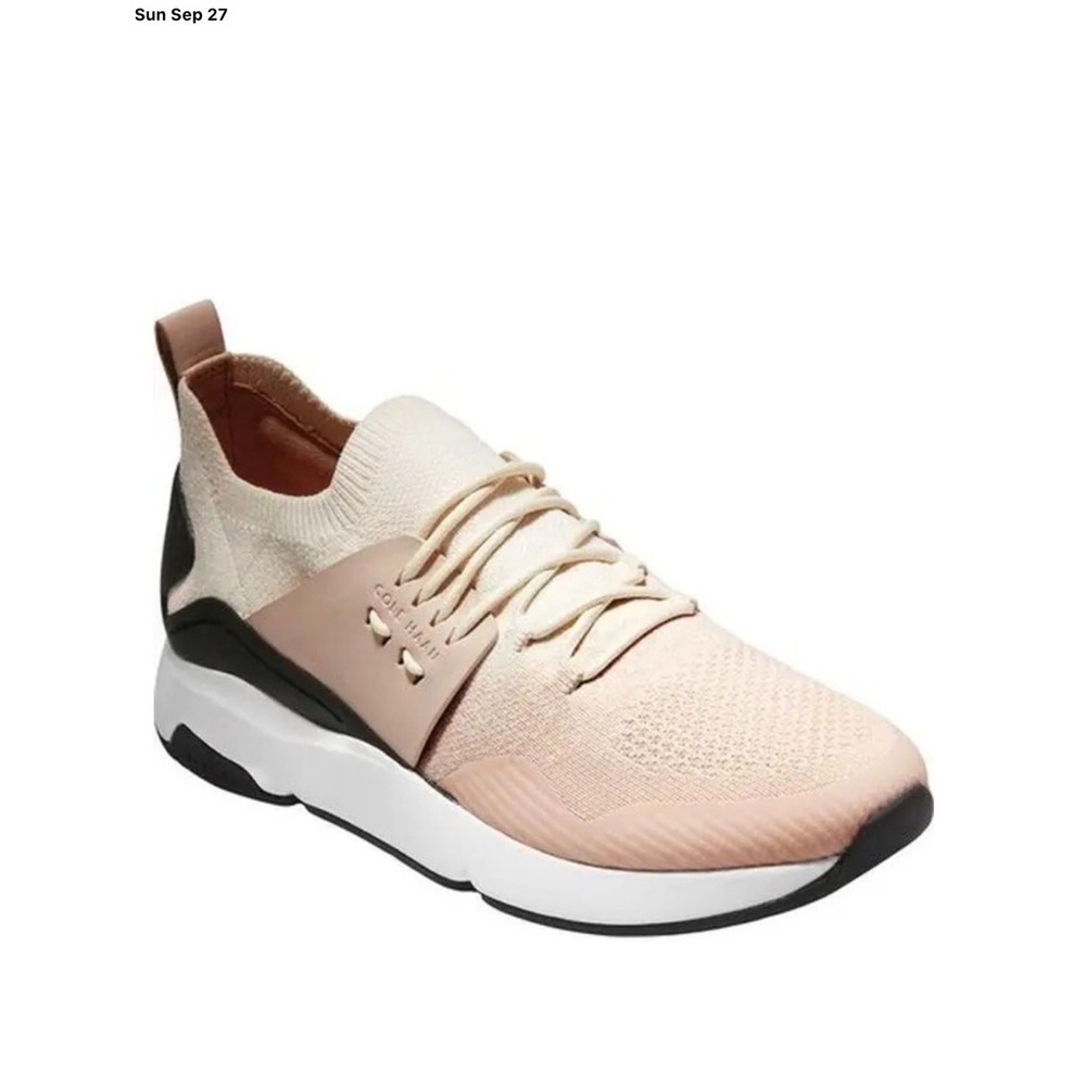 Cole Haan Zero Grand Size 8.5 Pale Pink All Day Trainer Sneakers Feminine Active